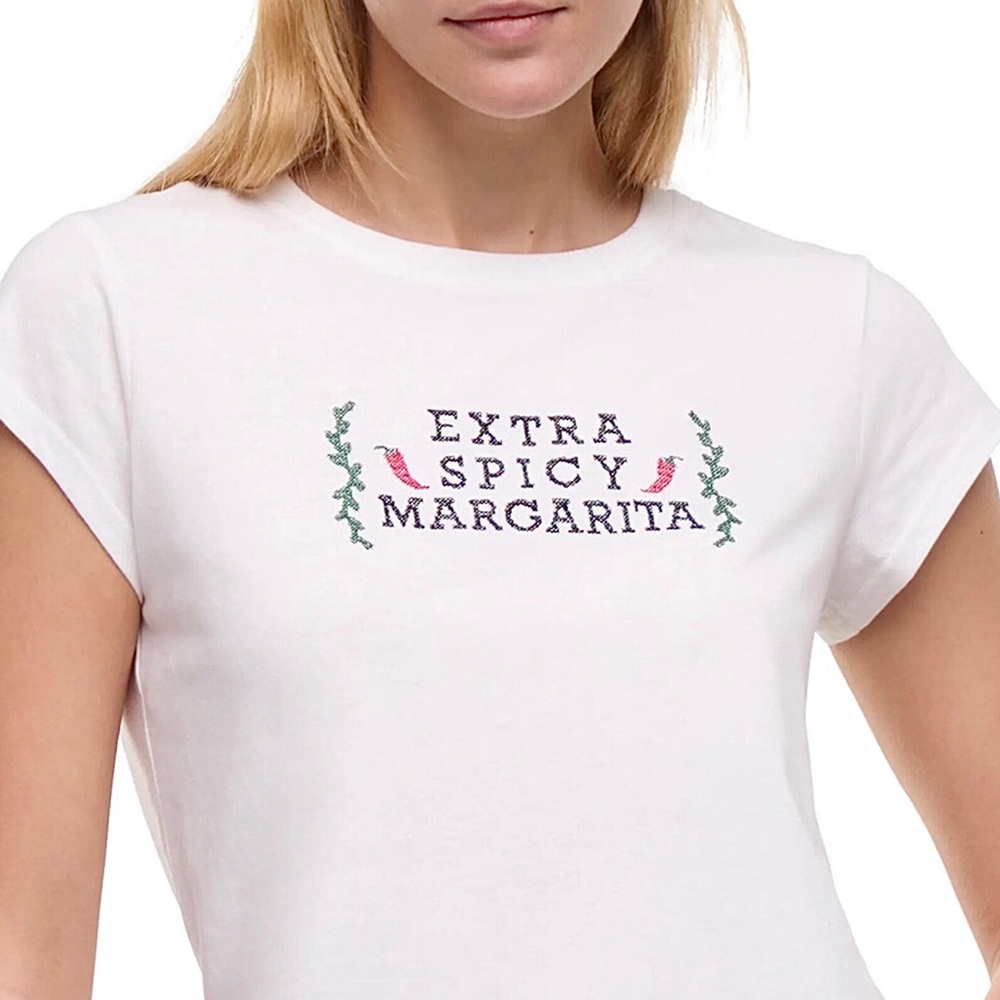 Wildfox "Extra Spicy Margarita" Graphic Tee - Picture 4 of 8